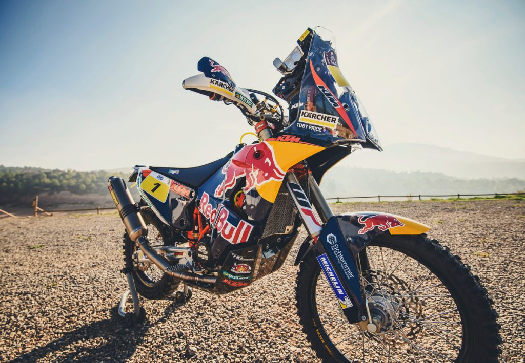 Toby Price KTM 450 Rally